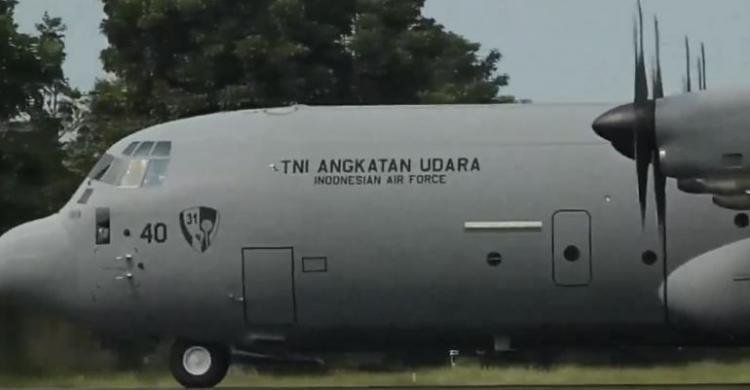 Unit Kedua Pesawat Baru TNI AU C-130J Super Hercules Tiba Di Jakarta