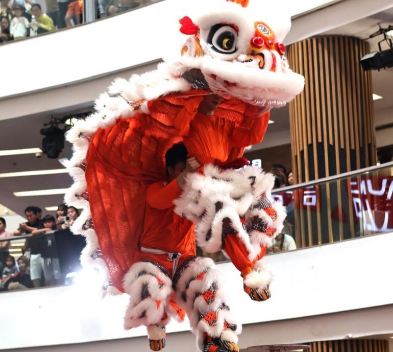 15 Tim Berpartisipasi dalam Kompetisi Barongsai di Mall Ciputra Jakarta