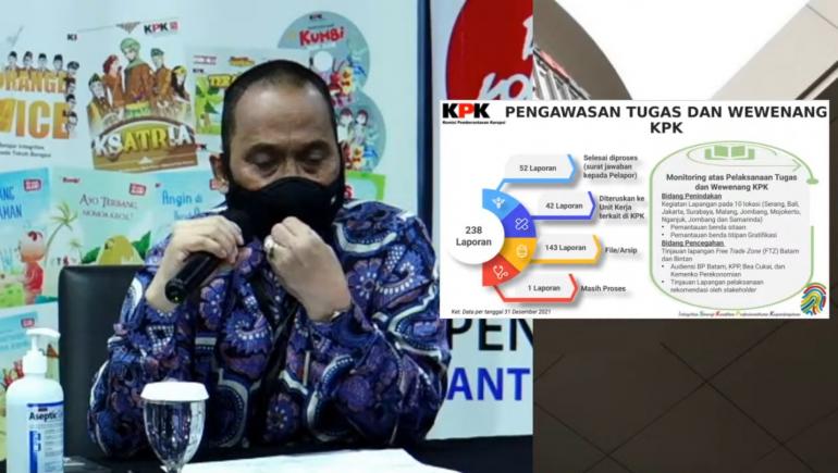 2021, Dewas KPK Terima 238 Pengaduan Etik