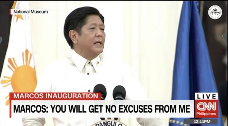 Disaksikan Ibunya, Imelda Marcos Anak Diktator Marcos Dilantik Jadi Presiden Filipina, Gantikan Rodrigo Duterte