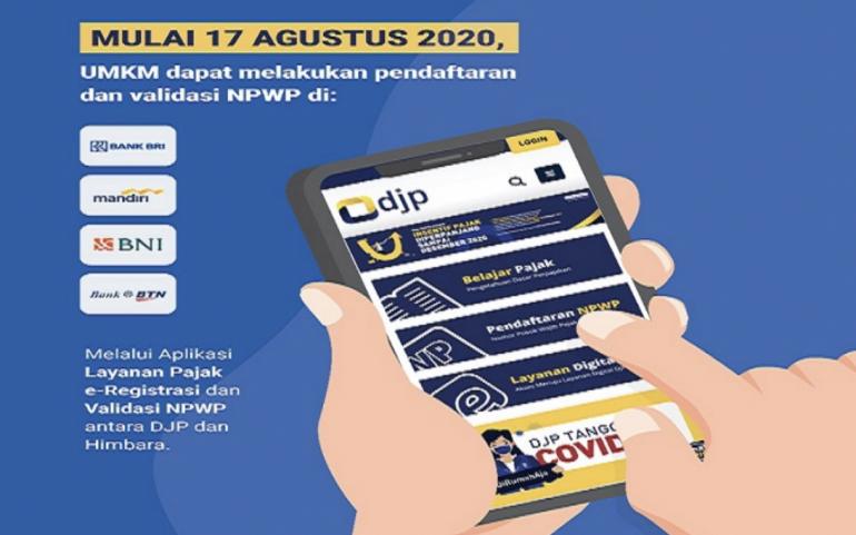 Asyik, Mulai 17 Agustus UMKM Bisa Bikin NPWP Di Bank Himbara