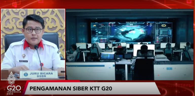 Badan Siber dan Sandi Negara Jamin Keamanan Siber KTT G20