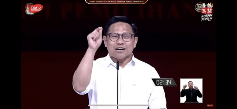 Baru Mulai Debat, Cak Imin Langsung Jewer Orang Yang Punya Lahan 500 ...