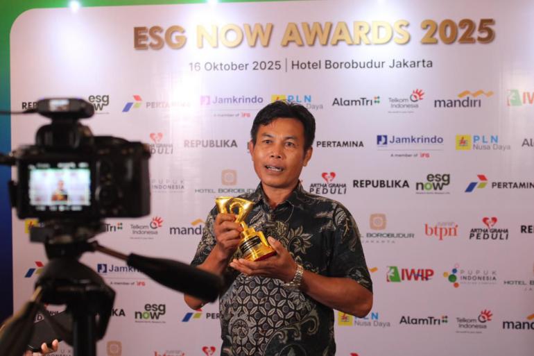 BNI Mendapatkan Penghargaan Green Warrior di ESG Now Awards 2025