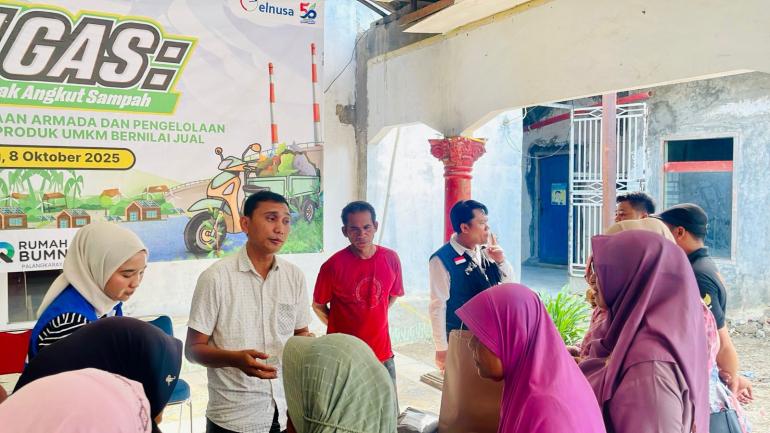 Dari Limbah Menjadi Berkah, Elnusa Tingkatkan Kemandirian Ekonomi di Desa Mundu