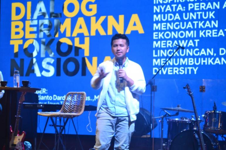 Diskusi Partisipasi Bermakna, Emil Dardak Dorong Zilenial Perkuat Skill