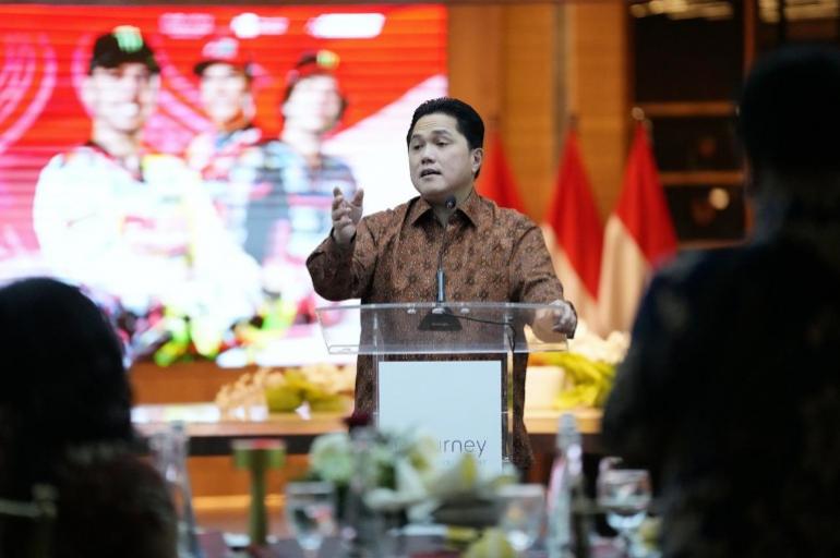 Erick Thohir Menghargai Kerja Sama Dalam Mewujudkan Sukses MotoGP Mandalika 2025