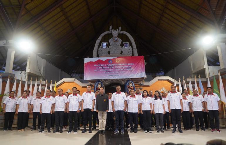 KONI Klungkung Membangun Pusat Olahraga Terunggul di Bali