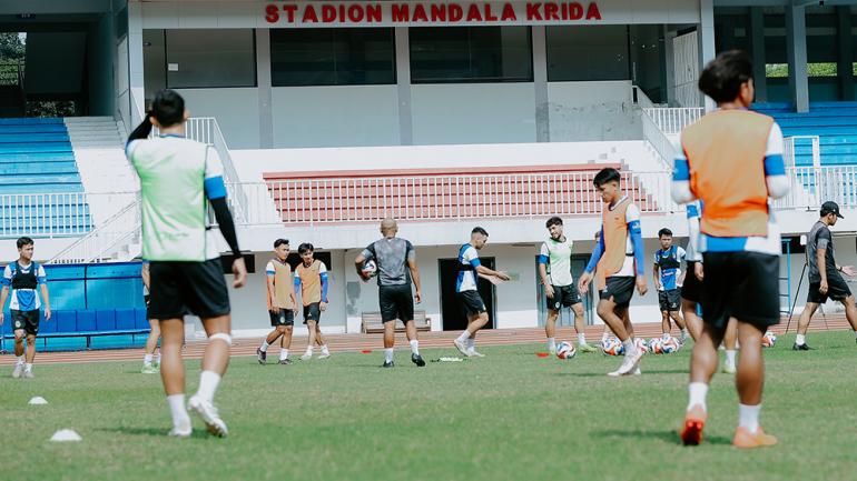 Kebugaran Pemain PSIM Terjaga Saat Jeda Kompetisi