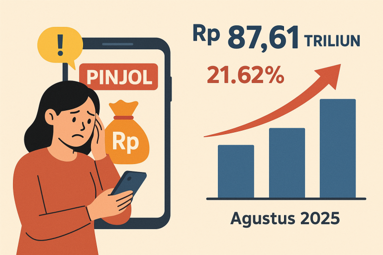 Kritis, Utang Pinjol Masyarakat Mencapai 87 Triliun