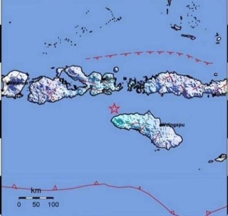 Gempa 5,1 Magnitudo Guncang Sumba Barat Daya, Tak Berpotensi Tsunami