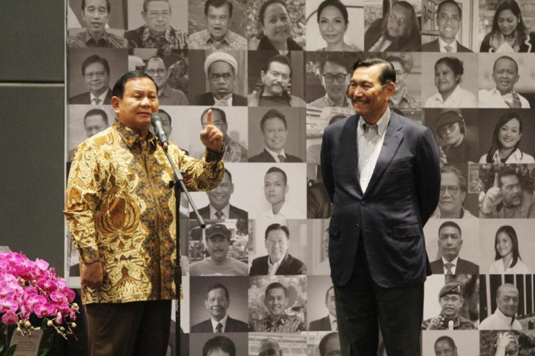 Hadiri HUT Ke-76 Luhut, Prabowo Cerita Pernah Diplonco Dan Dicap Tom ...