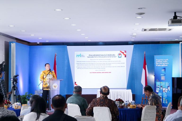 Hadiri Silaturahmi Anak Bangsa, Bamsoet Ajak Wujudkan Pemilu Damai ...