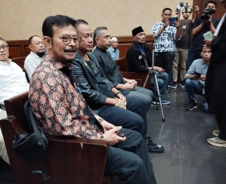 Hakim Tolak Eksepsi SYL Dalam Perkara Pemerasan Dan Gratifikasi