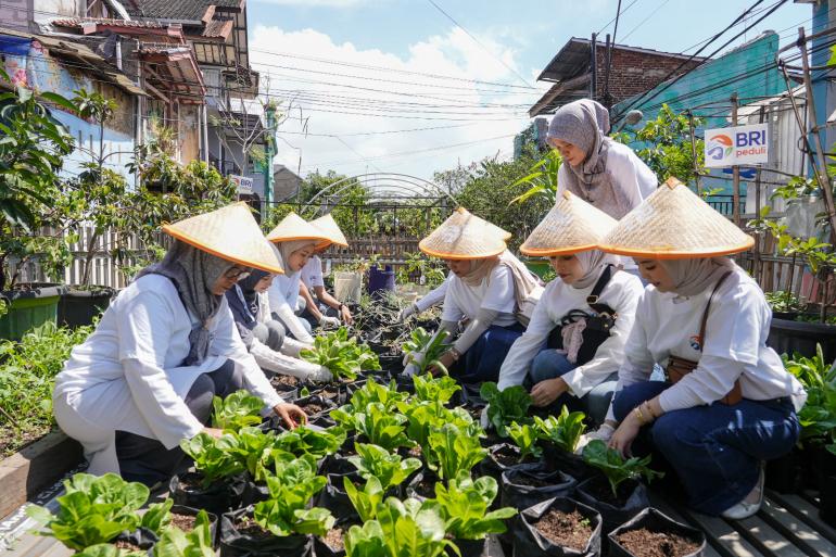 Hari Pangan Sedunia, BRI Peduli Mendukung Ketahanan Pangan Melalui Panen Raya BRInita