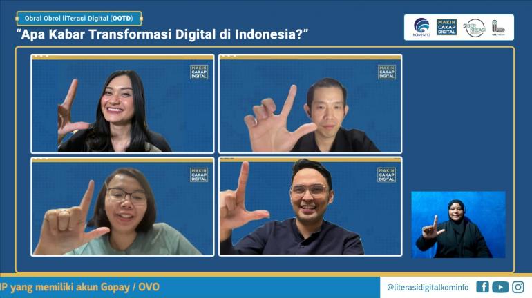 Indonesia Harus Lebih Gencar Bertransformasi Digital