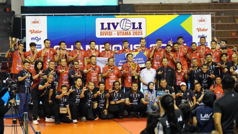 Juara Divisi Utama 2025, Ibas Optimis LavAni Navy Livoli Raih Gelar yang Lebih Tinggi