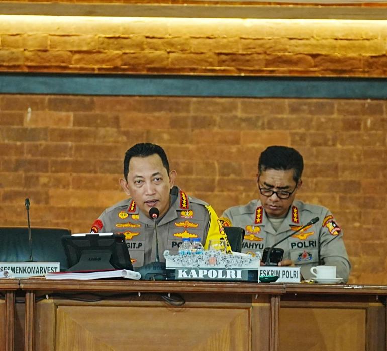 Kapolri Pastikan TNI-Polri Optimal Amankan KTT AIS Forum 2023 Di Bali