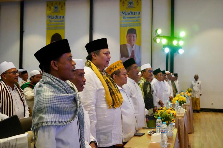 Kiai Dan Lora Se-Madura Deklarasi Dukung Kemenangan Golkar