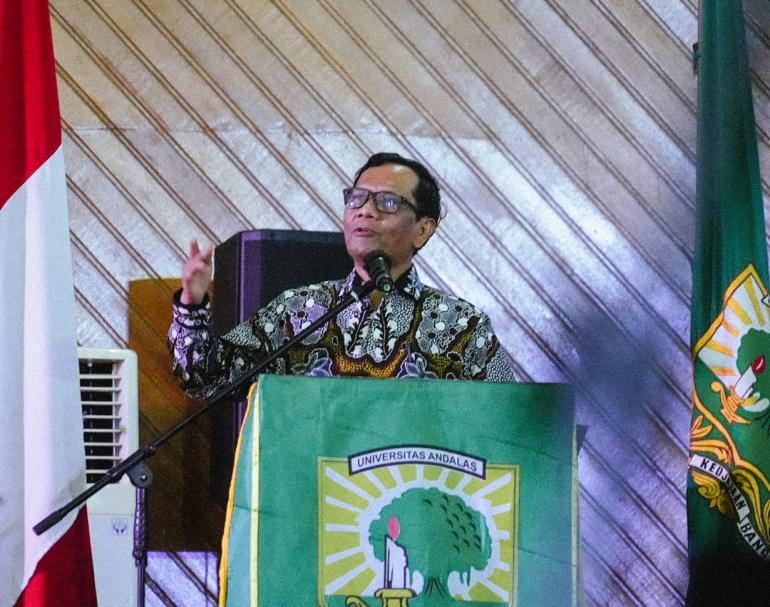 Mahfud Ingatkan Pentingnya Penegakan Hukum Dan Pemilu Bermartabat