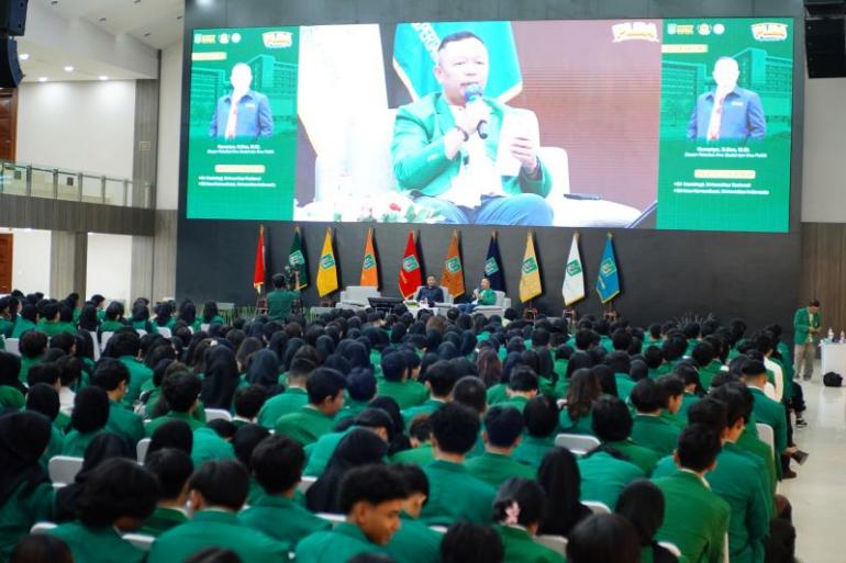 Mahasiswa Baru UNAS Mendapatkan Pelatihan Ideologi Pancasila dan Literasi Film