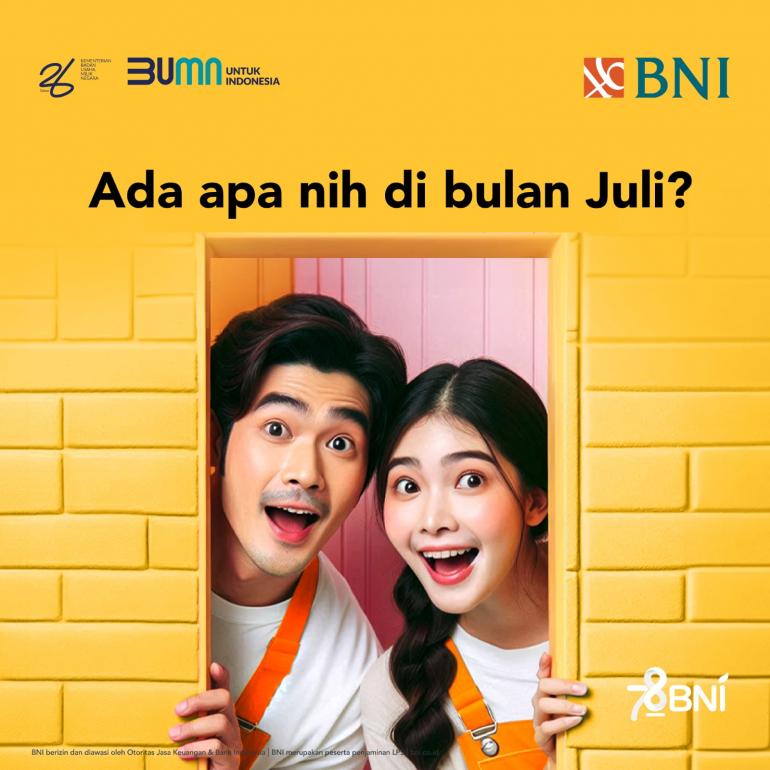 Meriahkan HUT Ke-78, BNI Hadirkan Promo Dan Diskon Besar-Besaran