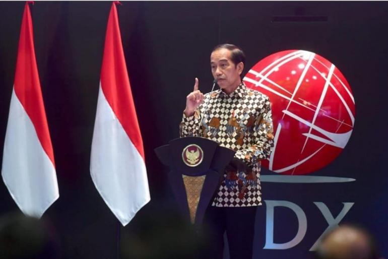 Pamer Angka-angka Ekonomi Tumbuh Jokowi Lagi Bahagia