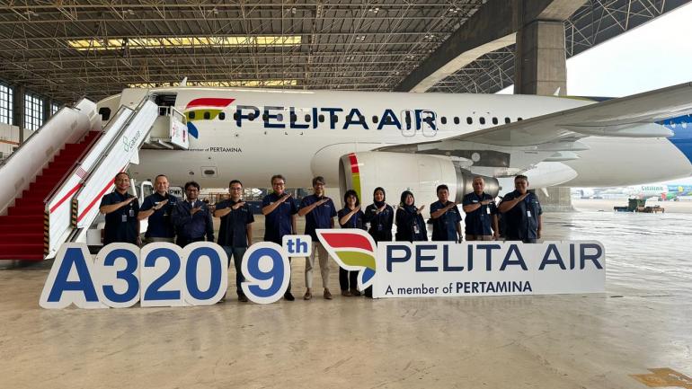 Pelita Air Kembali Tambah Armada Baru, Pesawat Jenis Airbus A320