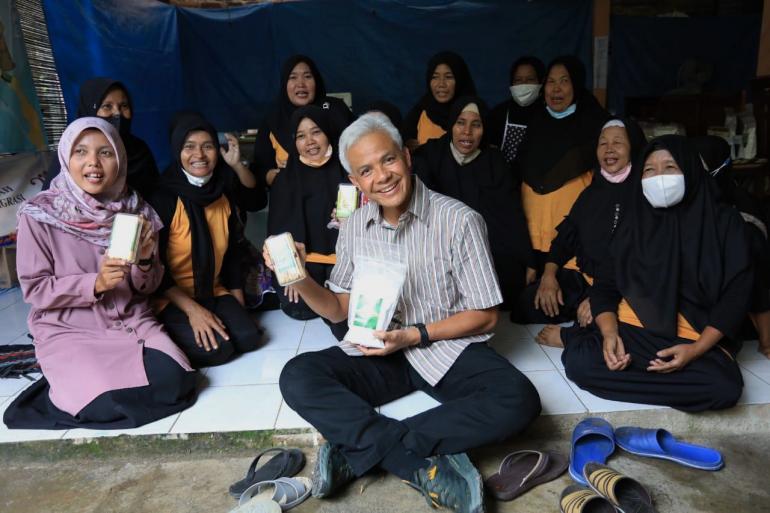 Perkuat Ketahanan Pangan Daerah Ganjar Kenalkan Olahan Tepung Mocaf