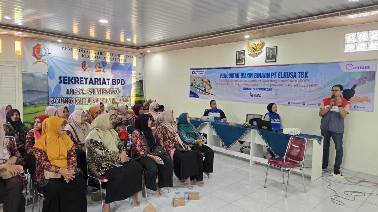 ELNUSA dan Rumah BUMN Palangka Raya Adakan Donor Darah dan Pelatihan