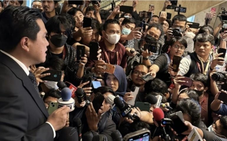 Resmi Jadi Ketum Pssi Erick Belum Ada Kemenangan Di Hari Ini