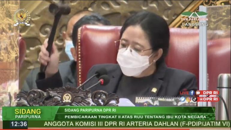 Sah, RUU Ibu Kota Negara Kini Resmi Jadi Undang-Undang