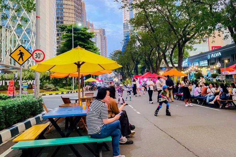 Akhir Pekan, SCBD Weekland Menjadi Destinasi Kuliner dan UMKM