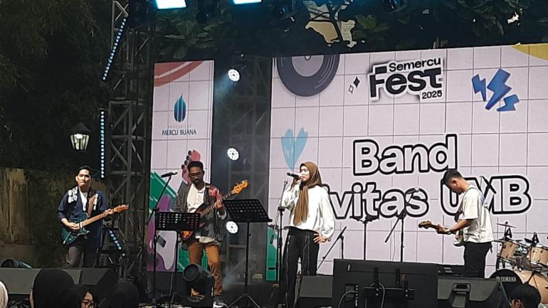 Semercu Fest 2025: Sarana Kreativitas Mahasiswa Merayakan 40 Tahun UMB