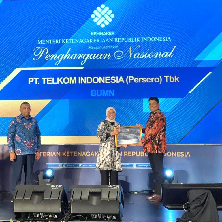 Telkom Raih Penghargaan Jadi Tempat Kerja Inklusif dan Ramah Disabilitas