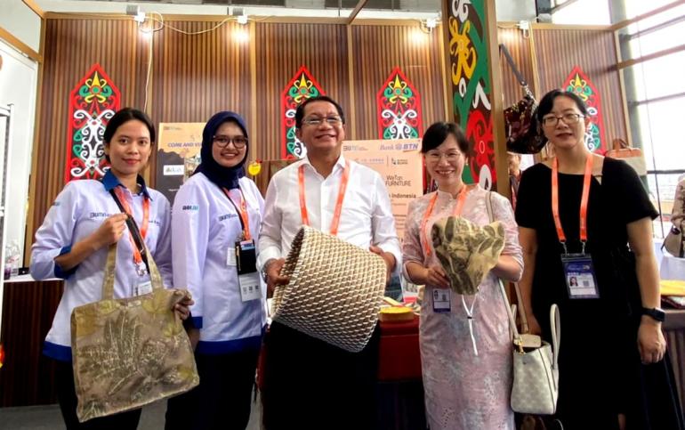 Tembus Pasar Global Btn Bawa Umkm Binaannya Ke China Asean Expo