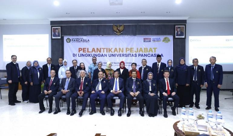 Tingkatkan Kualitas Dan Efisiensi Universitas Pancasila Lantik Pejabat Baru