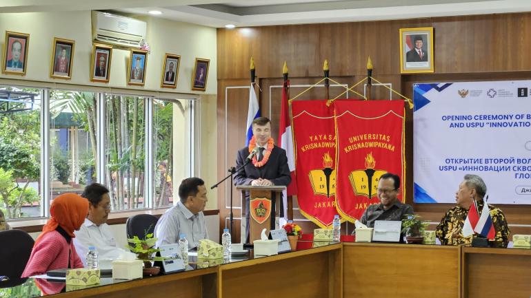 UNKRIS Kembali Tampilkan Peran Global Melalui Kerja Sama dengan USPU Rusia