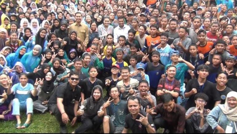 Gubernur Banten Menghargai Kemah Kebangsaan yang Diselenggarakan oleh Bison Indonesia