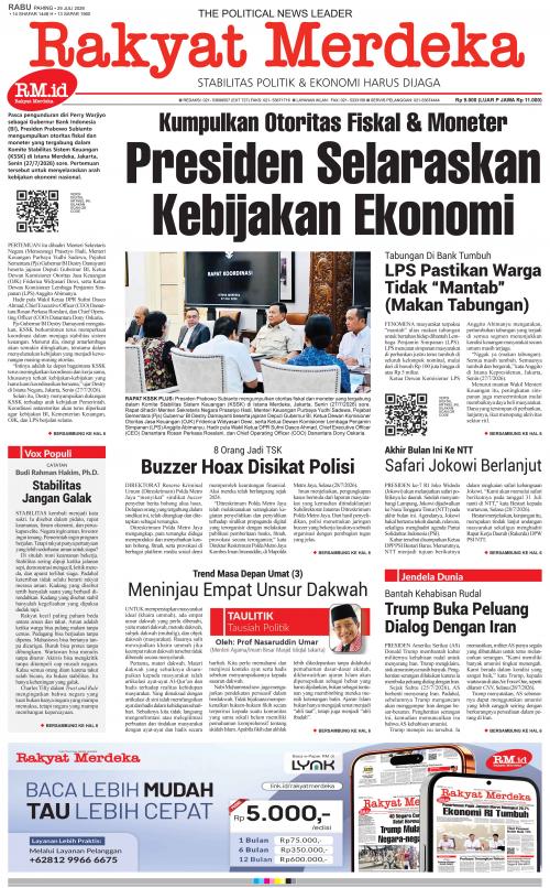 Epaper 29 Juli 2026