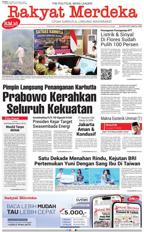 Epaper 26 Agustus 2026