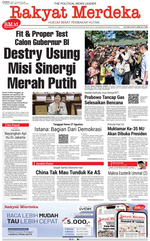 Epaper 27 Agustus 2026