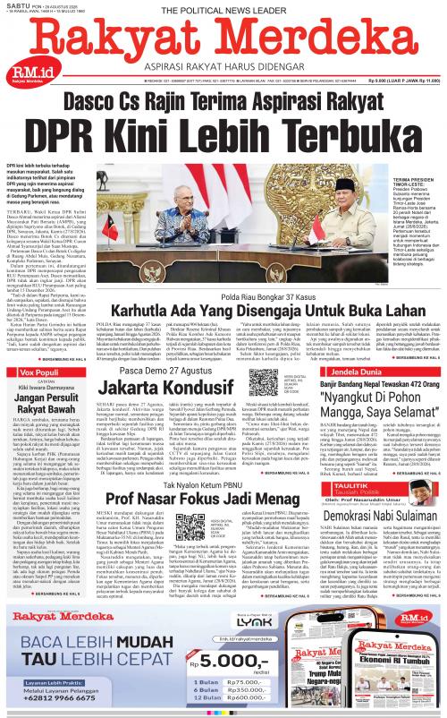 Epaper 29 Agustus 2026