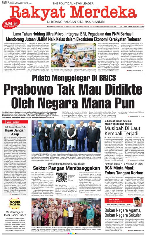 Epaper 14 September 2026