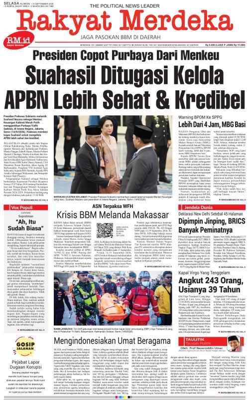 Epaper 15 September 2026