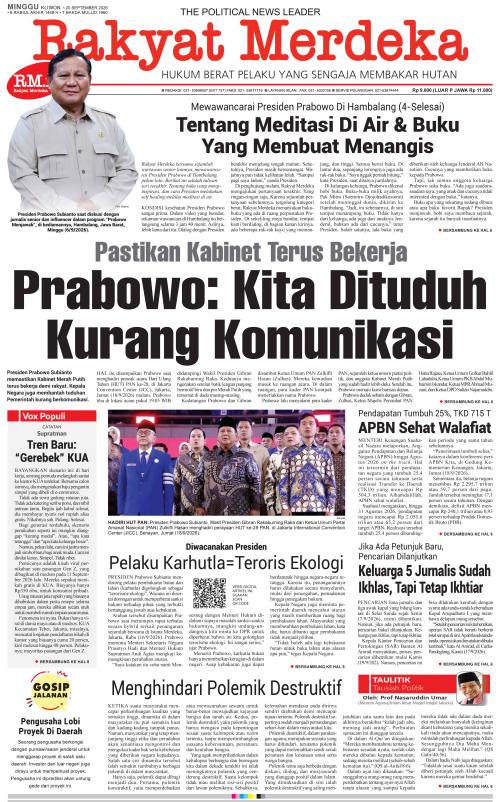 Epaper 20 September 2026