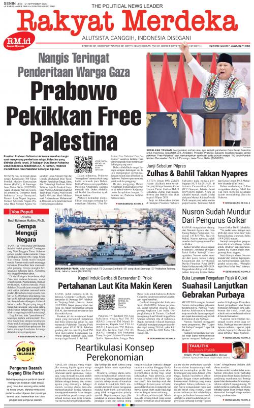 Epaper 21 September 2026
