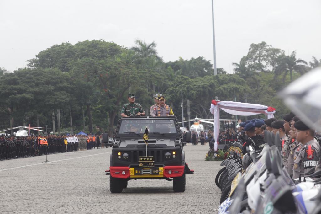 Apel Gelar Pasukan Jelang Nataru