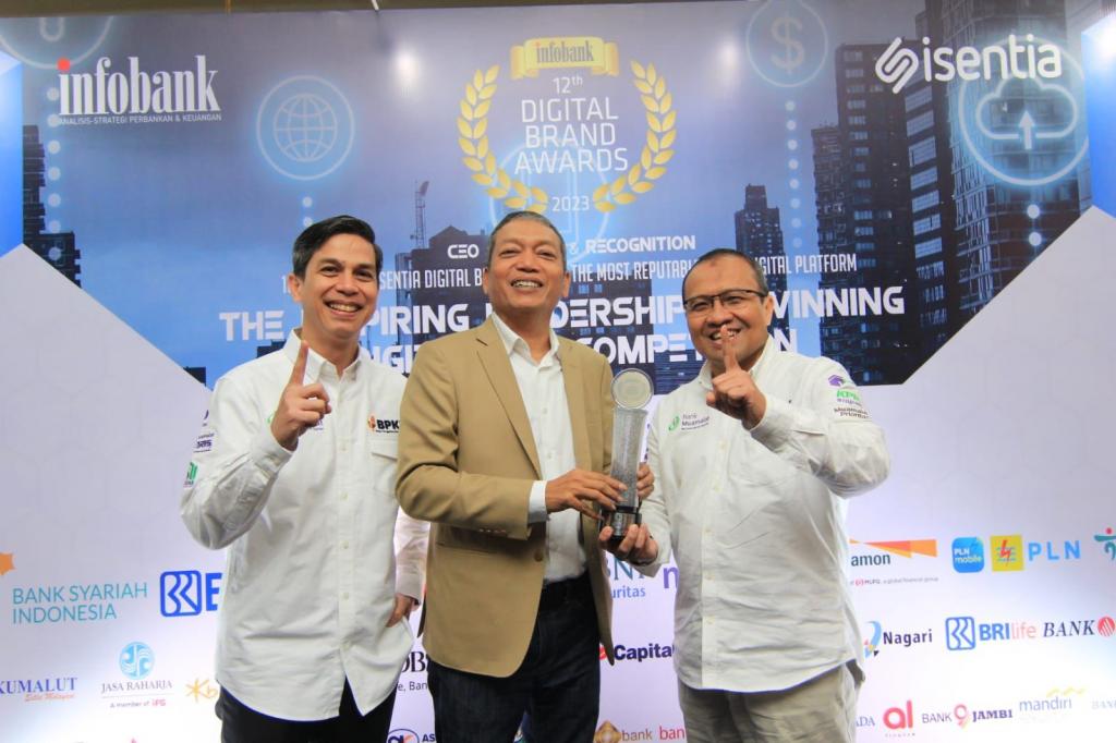 Bank Muamalat Raih Penghargaan Digital Brand Recognition 2023