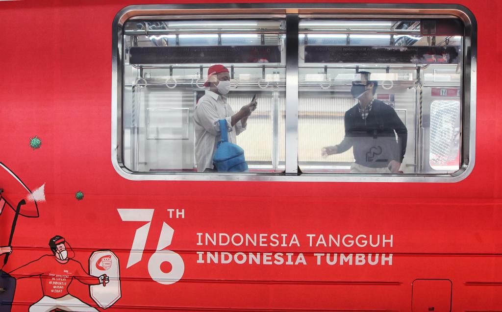 Desain Livery Khusus Kemerdekaan Ri Di Gerbong Kereta